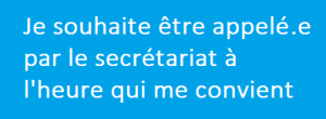 demande de rappel pour RV Ircoms Rennes