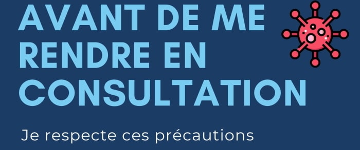 Précautions covid-19 pour RDV Ircoms